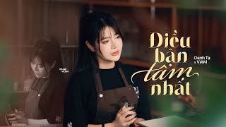 Điều Bận Tâm Nhất  Oanh Tạ x ViAM  Official MV Lyrics [upl. by Aicenert]