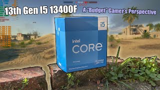 The New Intel Core I5 13400F  A quotBudgetquot PC Gamers Perspective [upl. by Mok]