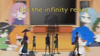 Sk8 the infinity react  part 5  Sk8  Gacha club  Sun Ch4n [upl. by Floridia525]