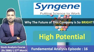 Why Syngene International will TURN Multibagger  Analysis of Syngene International  Best Pharma [upl. by Ajidahk]