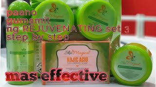 How To Apply Skin Magical REJUVENATING set 3 step by step  MORNING AND EVENING ROUTINE byJAISA [upl. by Wilhelmine]