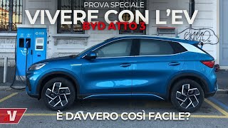 Vivere con lauto elettrica la prova quotdi durataquot con la BYD Atto 3 [upl. by Trela]