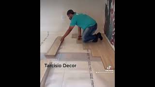 Instalação de piso laminado sistema click [upl. by Anuahc]