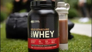 Whey Protein Gold Standard100 Double Rich Chocolate by Optimum Nutrition [upl. by Etaner]