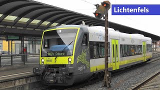 Lichtenfels Neue Desiro HC des FTX mit FROHE WEIHNACHTEN agils Coburg🔁Bayreuth BR612 [upl. by Syl148]