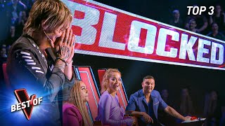 Coaches Get Brutally BLOCKED in the Blind Auditions of The Voice  Full Blind Auditions [upl. by Denyse366]