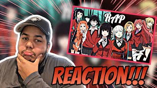 HALACG REACTION KAKEGURUI RAP CYPHER  ft ChiChi CamiCat Savvy Hyuga amp More [upl. by Giustina]