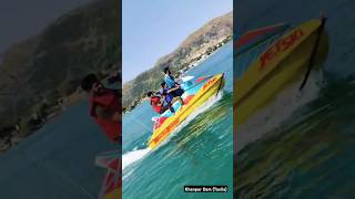 Jet Ski Ride 🎿 chillingtogether travel boating jetski khanpurdam explorethebeautyofnature [upl. by Enneira770]