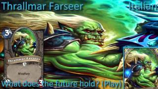 Thrallmar Farseer card sounds in 12 languages Hearthstone✔ [upl. by Base]