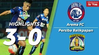 Arema FC vs Persiba Balikpapan 30 All Goals amp Highlights [upl. by Acimad175]