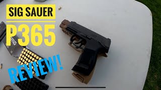 Sig P365 9mm Tac Pac Review Is This The Best Concealed Carry Gun Out There [upl. by Alihet]