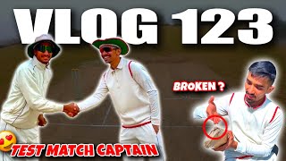 CRICKET CARDIO TEST MATCH CAPTAIN😍 Next level SLEDGING🔥 Test Match Cricket Vlog PART1 [upl. by Ingles]