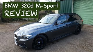 BMW 320d MSport Touring F31  Is this the perfect daily sports car [upl. by Vijnas]