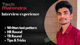 Tech Mahindra Interview Experience Insights and Tips from a candidate  Freshers interview [upl. by Egan]