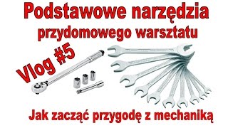 Podstawowe narzędzia przydomowego warsztatu Vlog 5 Jak zacząć przygodę z mechaniką [upl. by Annayat131]