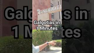 Galgotias College of Engineering and Technology Galgotia University Campus Tour in 1 minutes [upl. by Halac]