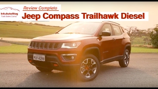 Jeep Compass Trailhawk 4x4 Diesel 2017  REVIEW COMPLETO [upl. by Ruzich]