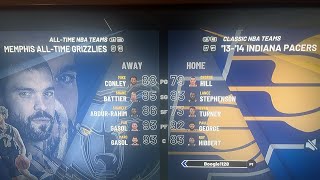 LIVE 2K🔴 BOYS BASKETBALL GAME 2425 the 5TH WEEK of 11224 MEMPHIS GRIZZLERS vs INDIANA PACERS [upl. by Mitch972]