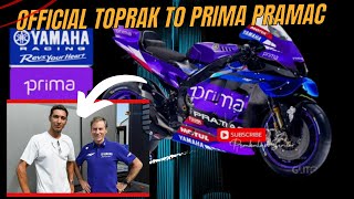 Breaking Toprak Razgatlioglu Officially Moves to Prima Pramac Yamaha  Motogp News [upl. by Yatnoj]