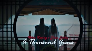 Zhou Zishu x Wen Kexing A Thousand Years [upl. by Sherline]