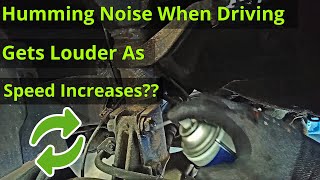 Noise Gets Louder When Going Faster  Found amp Fixed [upl. by Marline565]