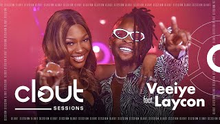 Veeiye Ft Laycon  Enter My Head  CLOUT SESSIONS [upl. by Agiaf]