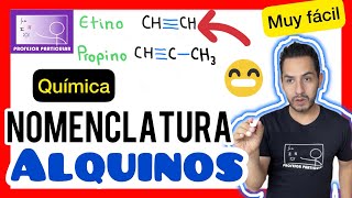 ✅​Nomenclatura ALQUINOS 𝙈𝙪𝙮 𝘽𝙞𝙚𝙣 𝙀𝙭𝙥𝙡𝙞𝙘𝙖𝙙𝙤 😎​🫵​💯​  Química orgánica [upl. by Spohr]