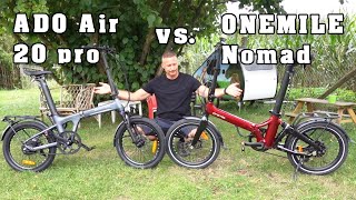 ADO Air 20 pro vs ONEMILE Nomad [upl. by Latsyrhk938]