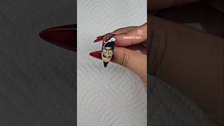 ❤️ Queen Grimhilde  Old Evil Queen nailart nails disney art shorts snowwhite tutorial fyp [upl. by Archibaldo]