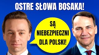 Bosak ostro Sikorski i Trzaskowski są groźni dla Polski [upl. by Korman]