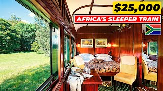 Inside AFRICA’s Most Expensive amp Ultra Luxury SLEEPER TRAIN [upl. by Loos]