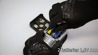 How to replace the battery in the PIUSI K24 electronic diesel meter  Fortis Technology [upl. by Htnicayh954]