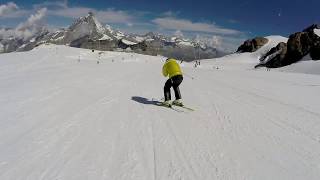 Cervinia summer skiing [upl. by Quarta]