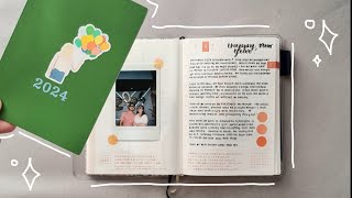 my hobonichi hon a6 and weekly supplement ✨️ memory keeping journal [upl. by Nitsed]