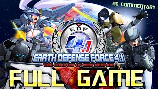 Earth Defense Force 41  Full Game Walkthrough  No Commentary [upl. by Elleirb559]