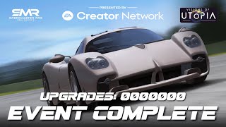 Real Racing 3 Visions Of Utopia  Pagani Utopia  Event Complete  Upgrades 0000000 [upl. by Elodie]