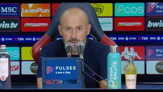 📡  Genoa vs Fiorentina  mister Italiano in conferenza [upl. by Seugirdor]