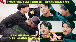 Editor CUT Jikook’s reaction to the Iconic Rose Bowl Moment LYSY Final DVD Jikook Moments [upl. by Yrocal]