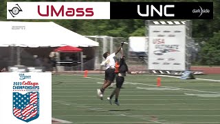 UMass vs UNC  2023 College Nationals Final  Extended Highlights [upl. by Llekcor343]