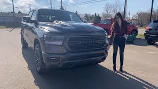 2021 Ram 1500 Sport  Bed Utility Group  Panoramic Sunroof  STK MR13428  Redwater Dodge [upl. by Claudian]