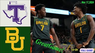 Tarleton State Texans vs Baylor Bears College Basketball Game Highlight  Nov 172024 [upl. by Akimrehs]