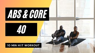 Sweaty HIIT Abs amp Core BURN WORKOUT  10 MIN [upl. by Assirahc998]