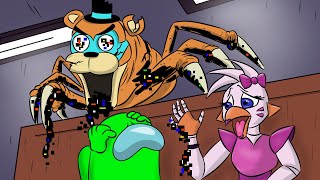 FNAF School Mini Crewmate vs FNAFSB Characters  Among Us vs Five Nights at Freddys [upl. by Danzig]