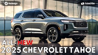 2025 Chevrolet Tahoe Redesign  A New Level Of Fullsize SUVs [upl. by Yerffeg]