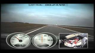 Mercedes Benz SLR McLaren  TopSpeed Track Test [upl. by Silda]