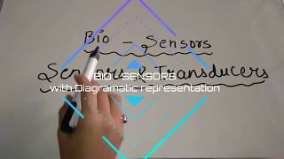 Bio Sensor explanation with Diagramatic representation [upl. by Aicilak]