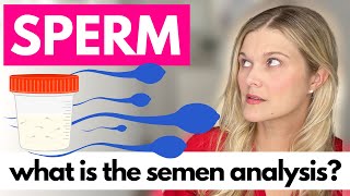 MALE FERTILITY The Semen Analysis and Sperm [upl. by Chloris619]