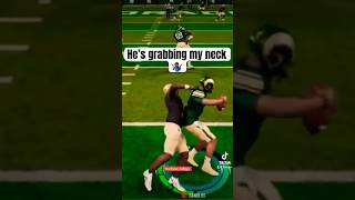 How is that not a horse collar ref🤷🏾‍♂️ foryou fyp cfb25 [upl. by Indyc]