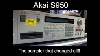 Akai S950 Part ONE An introduction to the sampler that changed everything [upl. by Eisenhart]