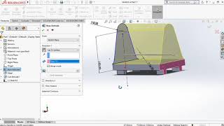 Assembly of Tailstock  Part  1  Solidworks [upl. by Yltneb]